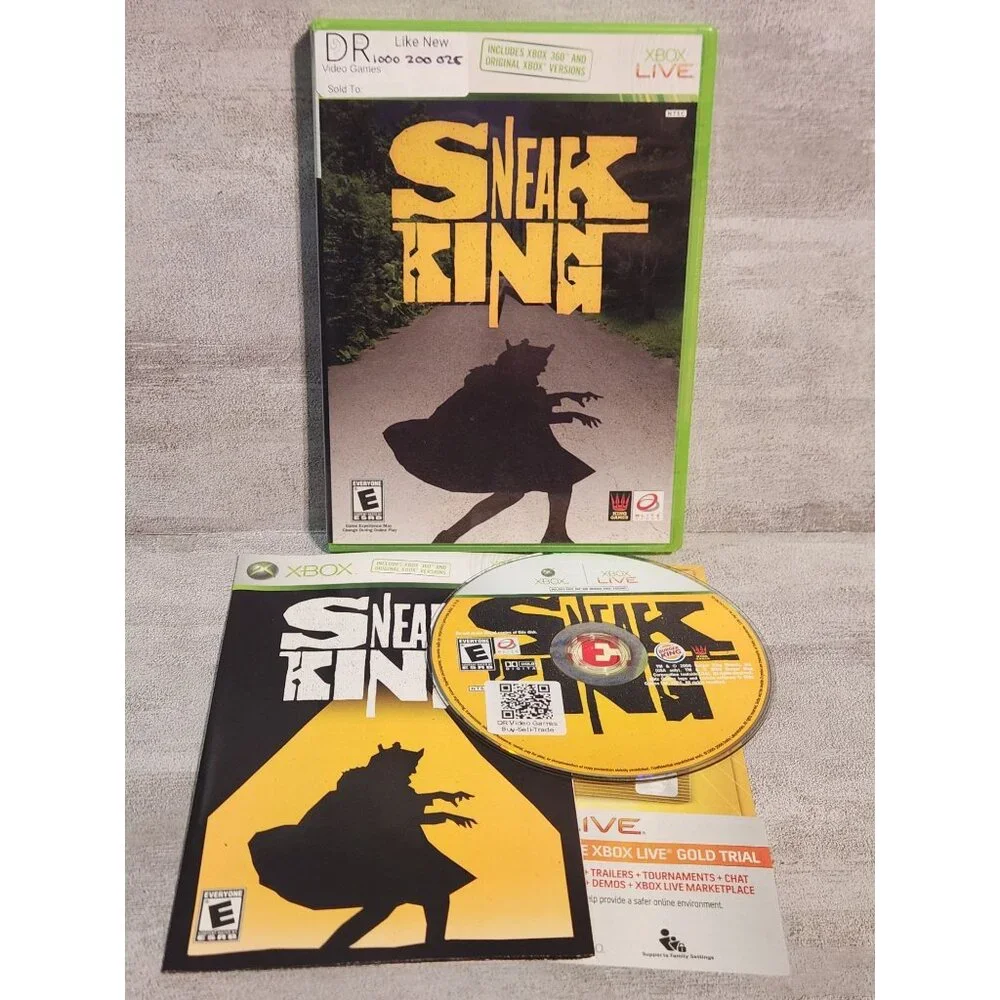 Sneak King for Original Xbox Xbox 360